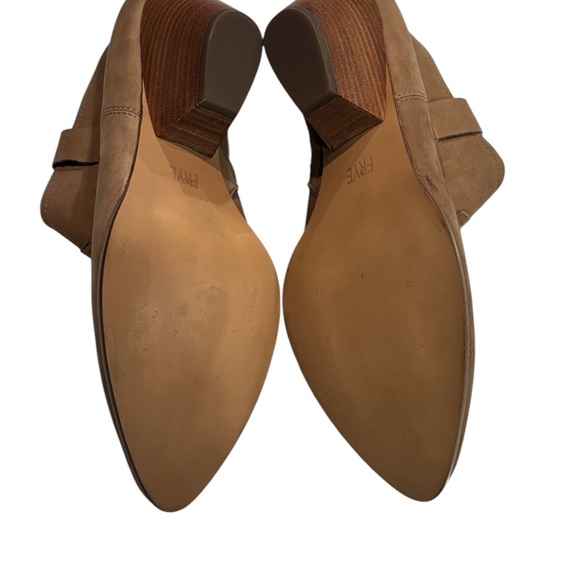 Frye Like New Reina Leather Ankle Boots - Picture 7 of 9